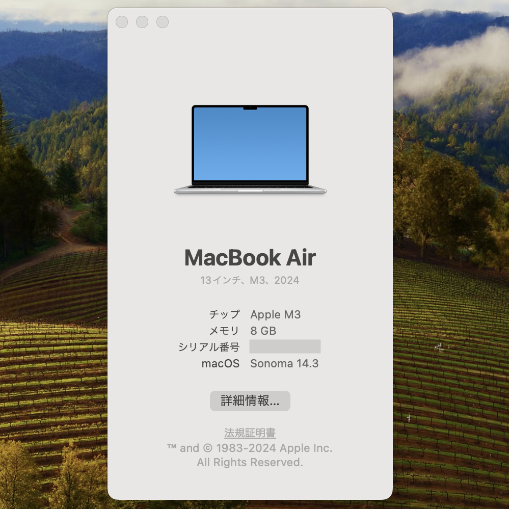 鹿児島市パソコン教室コンぐらMacBook Air　M3